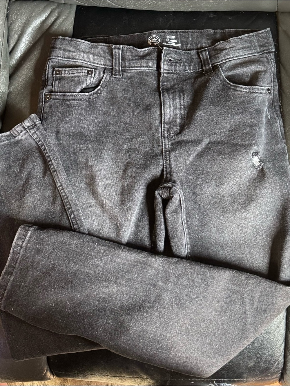 Slim Fit Black boys Jeans